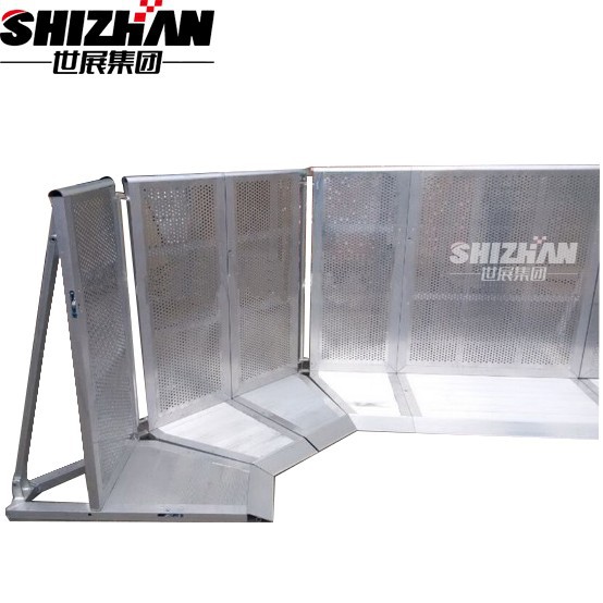 Crowd Control Barrier Fence Aluminum Stage Barriers